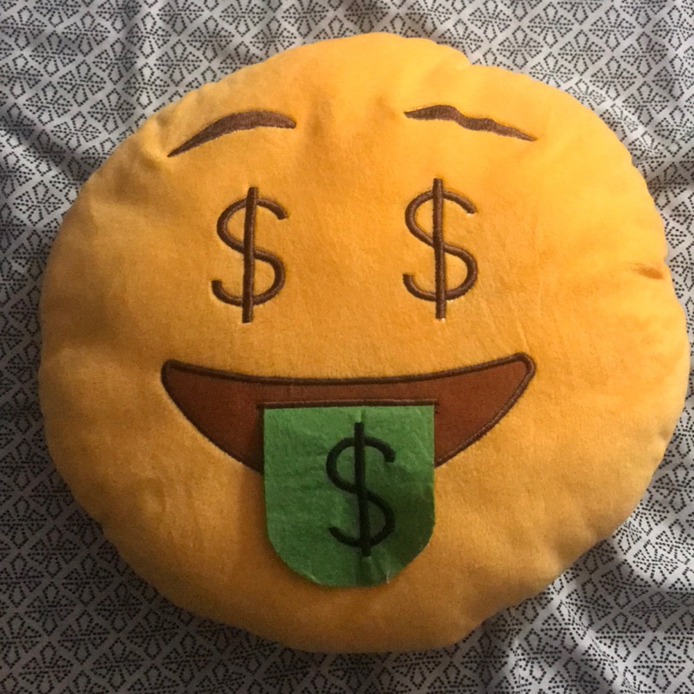 3/$20 🌟 Funny emoji pillow